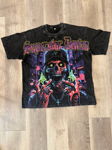 Superstar Denim - Cyber Reaper Tee